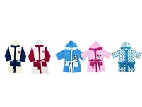 1 Piece Terry Bathrobe